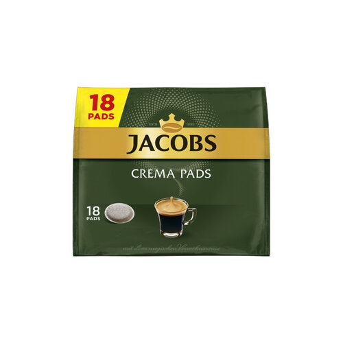Jacobs koffie Jacobs Crema 18 pads THT 23-04-2026