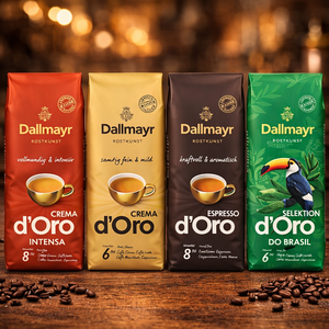 Dallmayr  Dallmayr D'oro bonen proefpakket 4 x 1kg