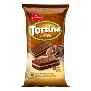 Vincinni Tortina cocoa cakes 200g THT 18-08-2026 Vincinni Tortina cocoa cakes 200g THT 18-08-2026
