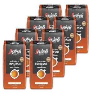 Segafredo  Segafredo Selezione Espresso beans 8 x 1 kg