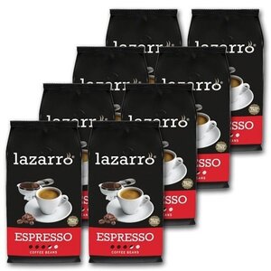 Lazarro Lazarro Espresso Beans 8 x 1 kg