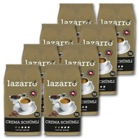 Lazarro Crema Schümli beans 8 x 1 kg