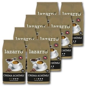 Lazarro Lazarro Crema Schümli bonen 8 x 1 kg