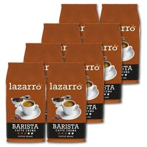 Lazarro Lazarro Barista Caffe Crema bonen 8 x 1 kg