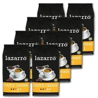 Lazarro Caffè Crema beans 8 x 1 kg