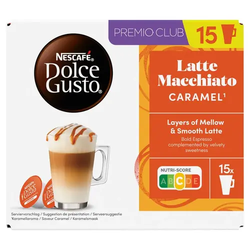 Dolce Gusto Dolce Gusto Latte Macchiato Caramel XL 30 (15+15) capsules