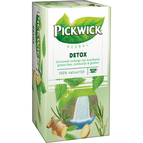 Pickwick Pickwick Herbal Detox 20 stuks