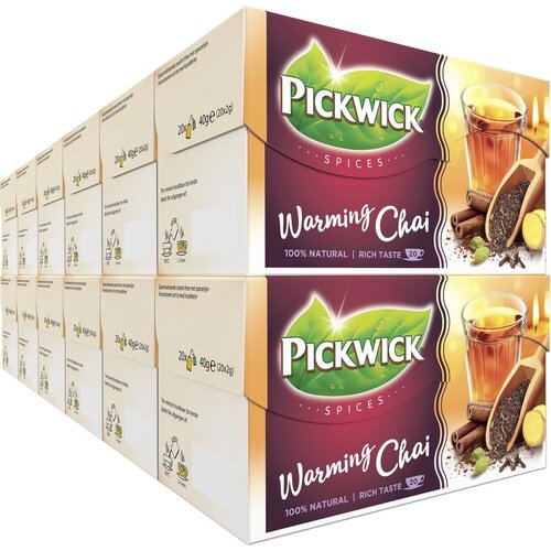 Pickwick Pickwick Spices Warming Chai 20 stuks Pickwick Pickwick Spices Warming Chai 20 stuks