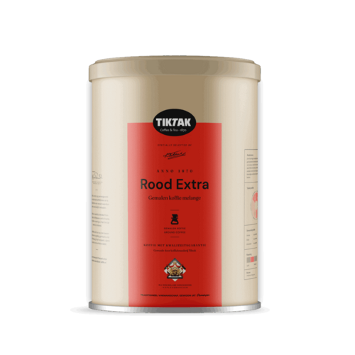 Tiktak  Tiktak Red standard ground coffee 3.5 kg Can