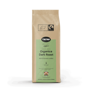 Tiktak  Tiktak Organica Dark Roast koffiebonen 1 kg