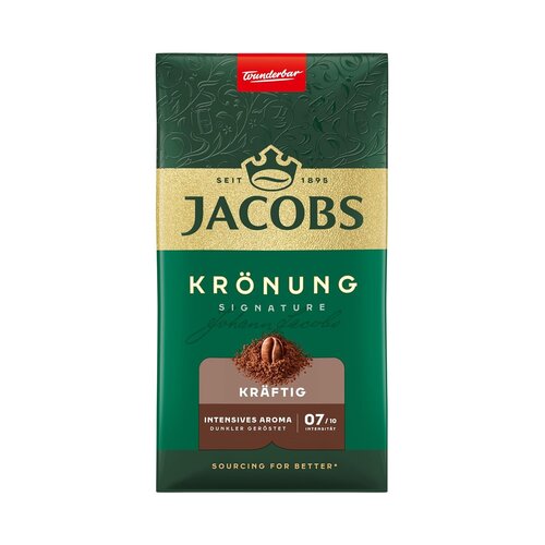 Jacobs koffie Jacobs Kronung Kraftig gemalen 500 gram -