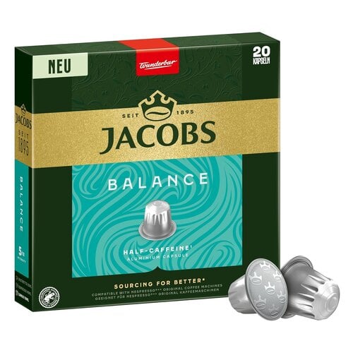 Jacobs koffie Jacobs Balance 200 Nespresso compatibele capsules - Jacobs koffie Jacobs Balance 200 Nespresso compatibele capsules -