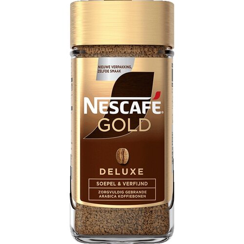 Nescafé koffie Nescafe Gold oploskoffie 200 gram Nescafé koffie Nescafe Gold oploskoffie 200 gram