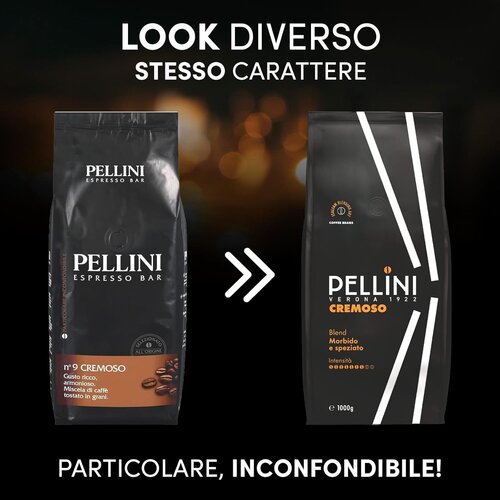 Pellini Pellini nº9 Cremoso Espresso Bar bonen 1kg