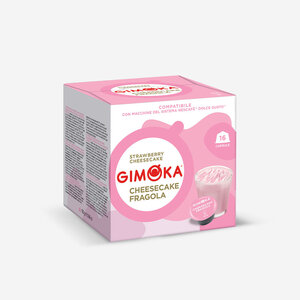 Gimoka Gimoka Dolce Gusto Strawberry Cheesecake 16 cups Gimoka Gimoka Dolce Gusto Strawberry Cheesecake 16 cups