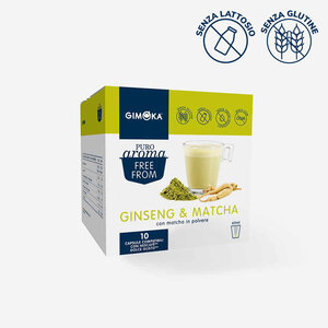 Gimoka Gimoka Dolce Gusto Ginseng Matcha Latte 10 caps Gimoka Gimoka Dolce Gusto Ginseng Matcha Latte 10 caps
