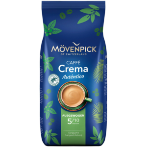 Mövenpick Mövenpick Crema Autentico bonen 1 kg THT 30-09-2026