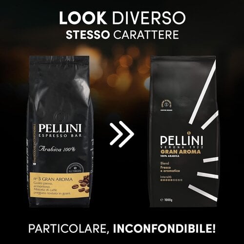 Pellini Pellini Gran Aroma 100% arabica beans 1 kg Pellini Pellini Gran Aroma 100% arabica beans 1 kg