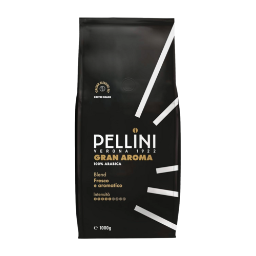 Pellini Pellini Gran Aroma 100% arabica beans 1 kg Pellini Pellini Gran Aroma 100% arabica beans 1 kg