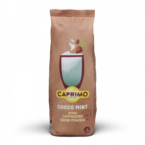 Caprimo Cappuccino Choco mint poeder 1kg THT 09-12-2026