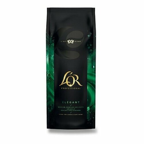 L'OR L'Or Professional Cafe Crema Elegant bonen 1 kg THT 14-10-2026 L'OR L'Or Professional Cafe Crema Elegant bonen 1 kg THT 14-10-2026