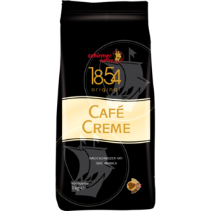 Schirmer Schirmer Café Creme 1854 bonen 1kg THT 30-09-2026