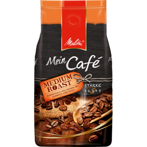 Melitta Mein Café Medium Roast beans 1kg BBD 20-09-2026
