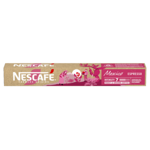 Nescafé koffie  Nescafe Farmers Mexico capsules 10x - THT 21-09-2026