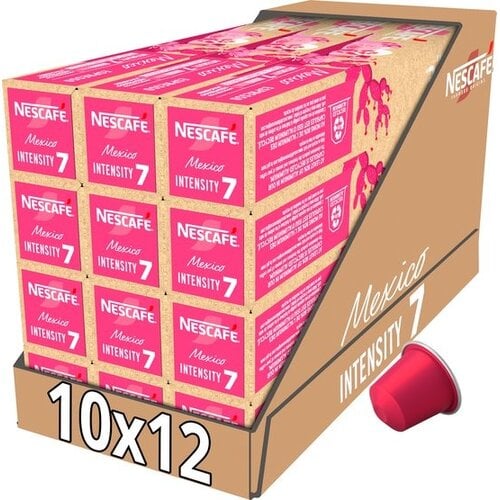 Nescafé koffie Nescafe Farmers Origins Mexico espresso capsules 10x - Nescafé koffie Nescafe Farmers Origins Mexico espresso capsules 10x -