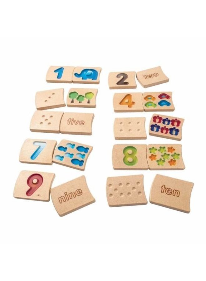 Nummers 1-10 Plan Toys