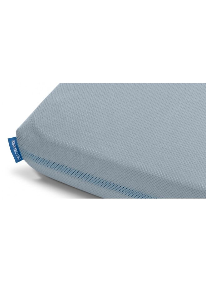 Hoeslaken 60x120 - Steel Blue - Aerosleep