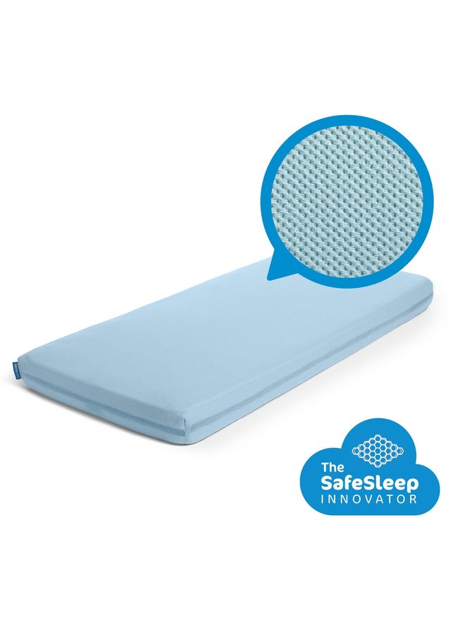 Hoeslaken 70x140 - Steel blue - Aerosleep