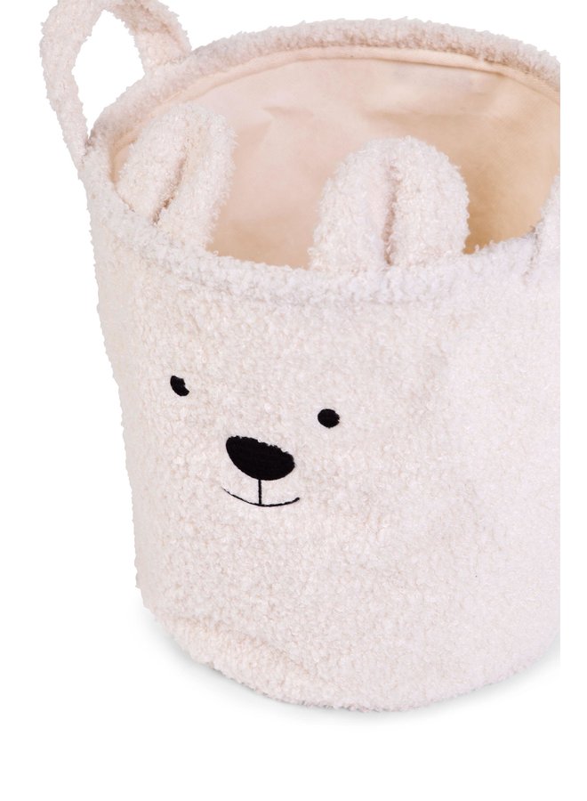 Opbergmand Teddy Ecru - 40x40 - Childhome