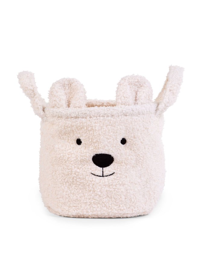 Opbergmand Teddy Ecru - 25x20 - Childhome