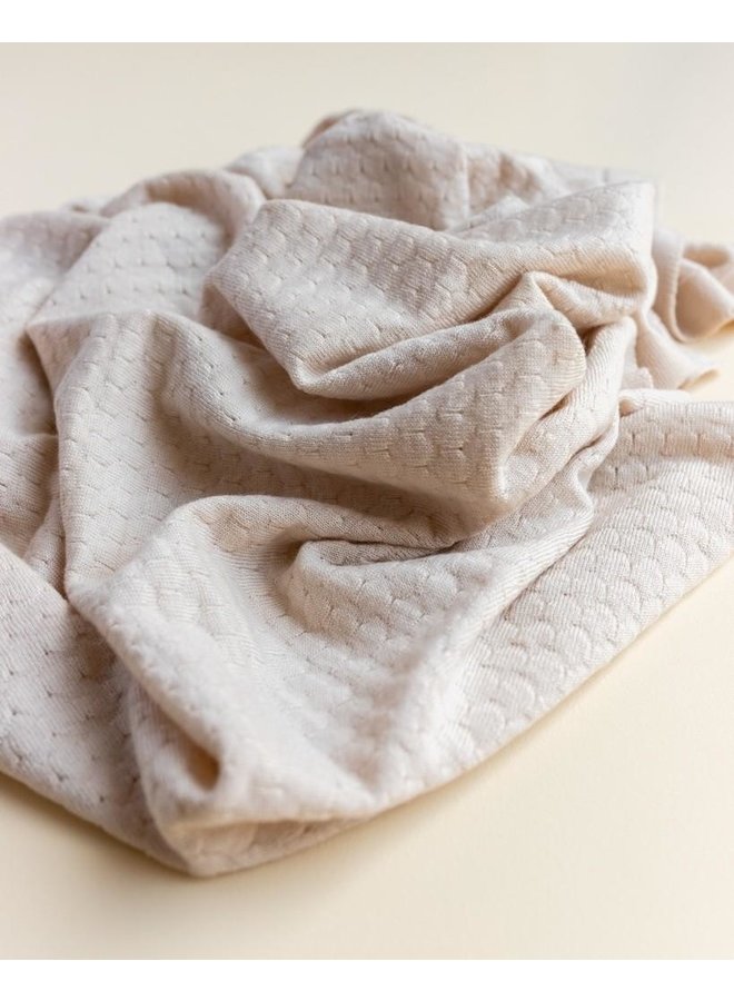 Blanket Frankie - Cream - HVID