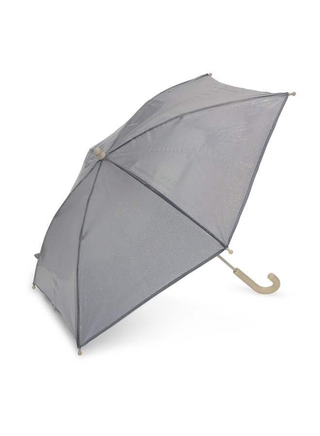 Brume Glitter Umbrella - Pearl Blue - Konges Slojd