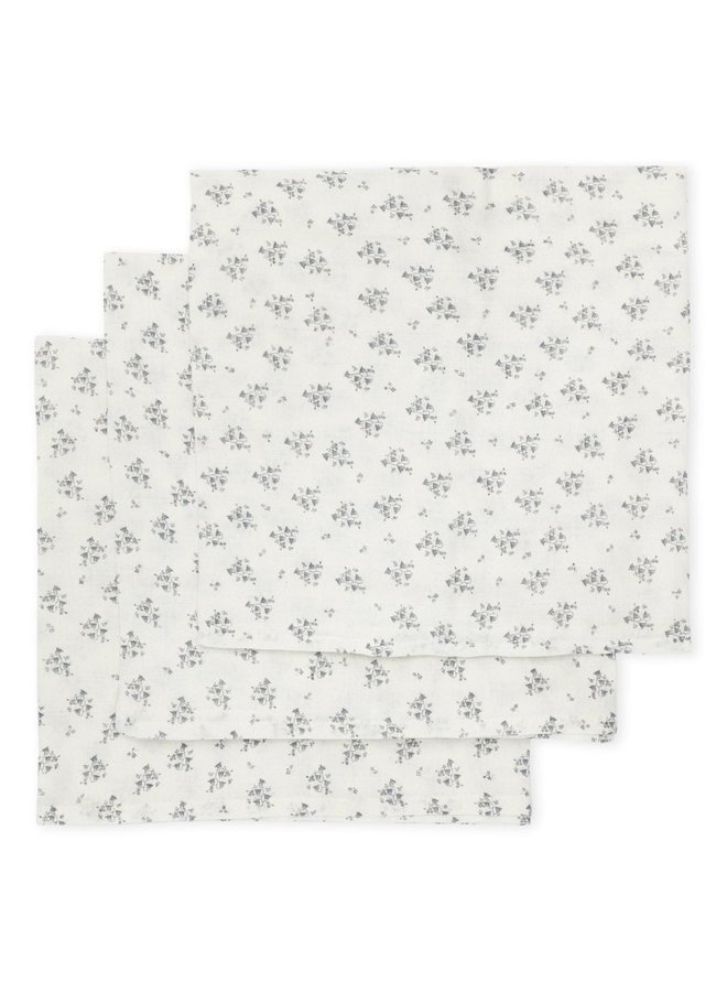 3 Pack Tetradoeken - Konges Slojd - Clochette Blue