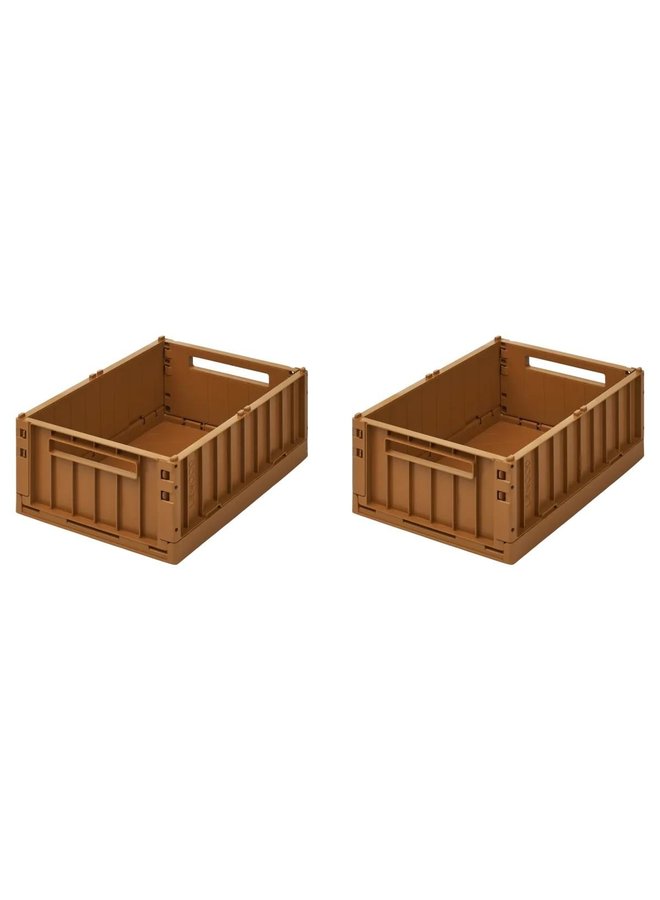 Weston Storage Box Medium - 2p - Caramel - Liewood