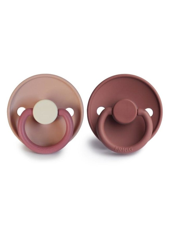 Duo Frigg - Color - natuurlijk rubber - Peony/Woodchuck