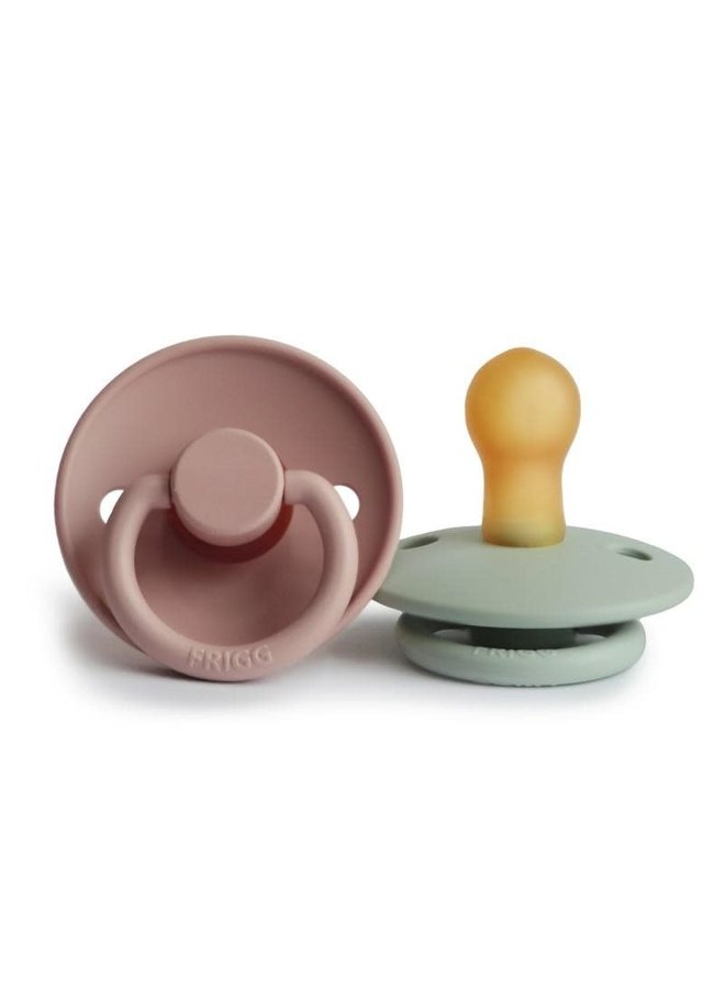 Duo Frigg - natuurlijk rubber - Blush/Seafoam