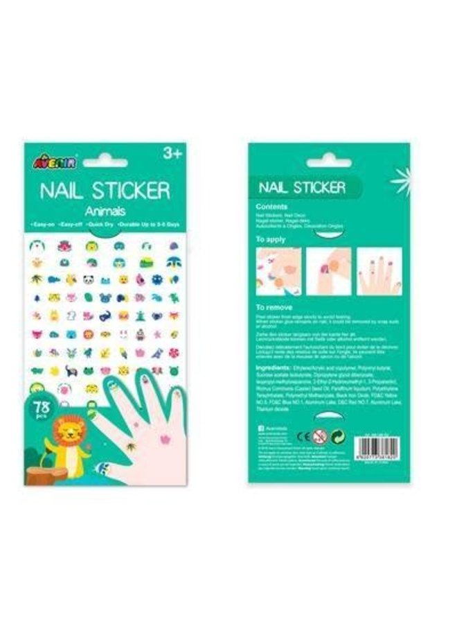 Nagelstickers - Animals - Avenir