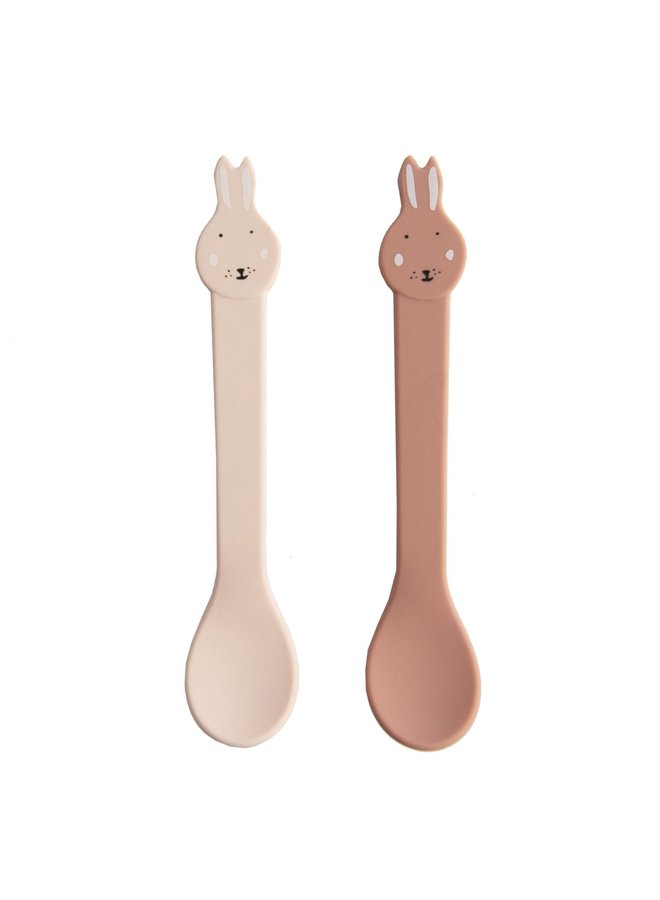 Silicone lepel 2-pack - Mrs Rabbit - Trixie