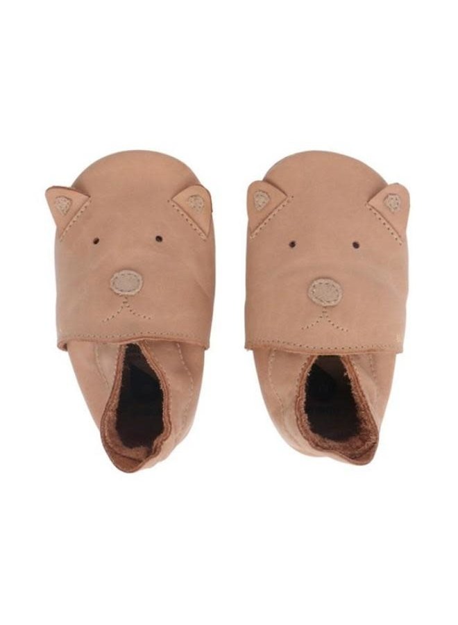 Slofjes Soft Soles - Caramel Woof - Bobux