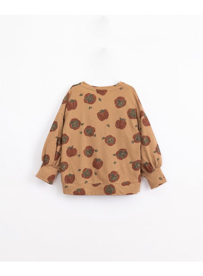 T-shirt with persimmon print - Play Up