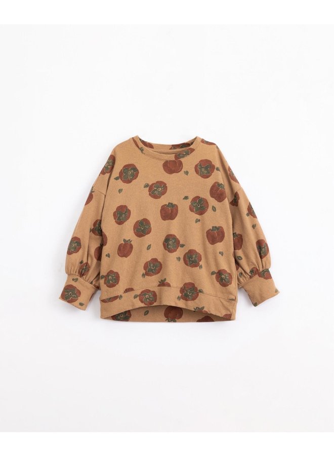 T-shirt with persimmon print - Play Up