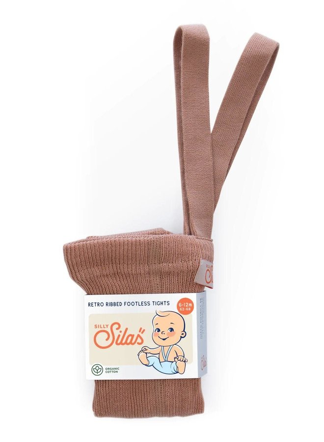 Collants Footless - Light Brown - Silly Silas