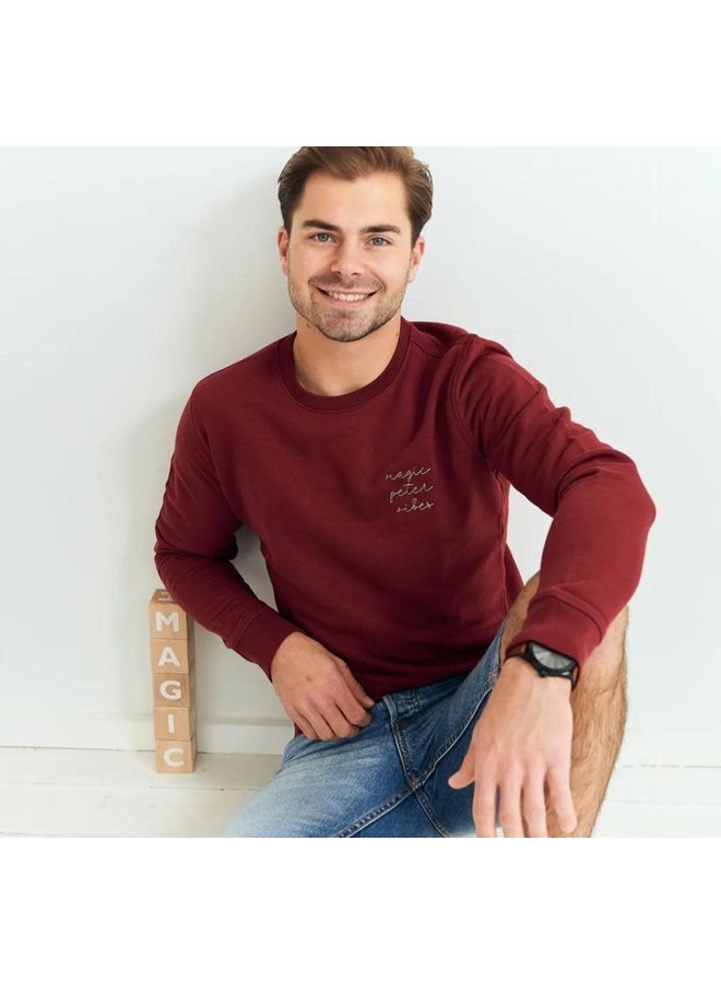 Sweater Peter - Wine O’clock - Elle & Rapha