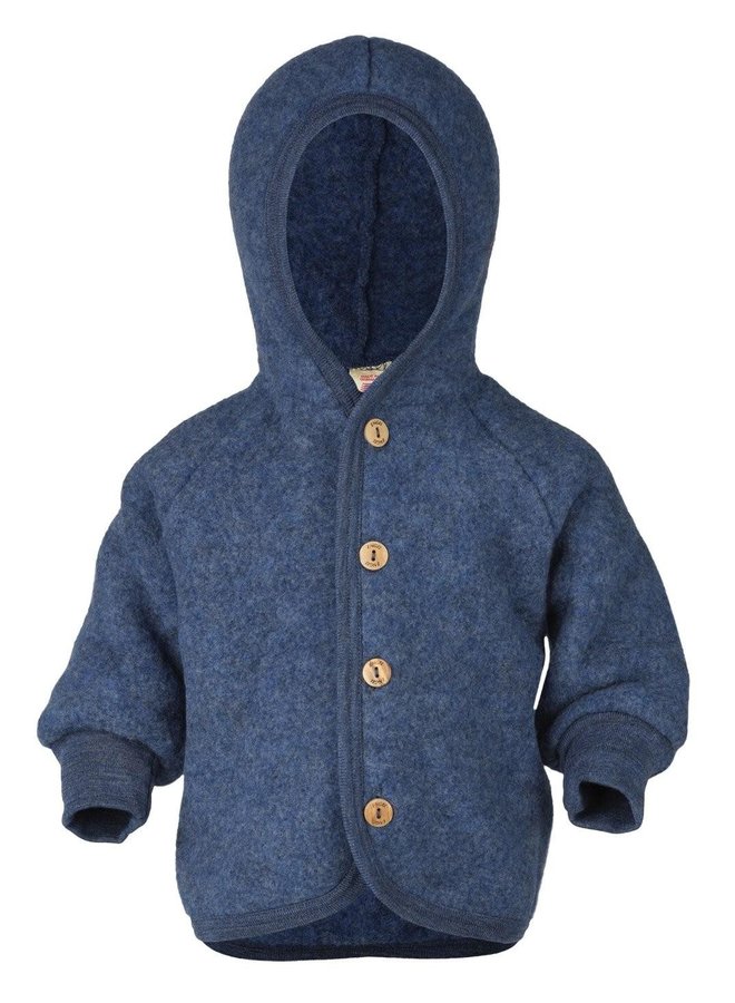 Hooded Jacket - Blue - Engel