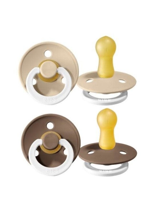 Duo BIBS - Glow in the dark - Vanilla & Dark Oak