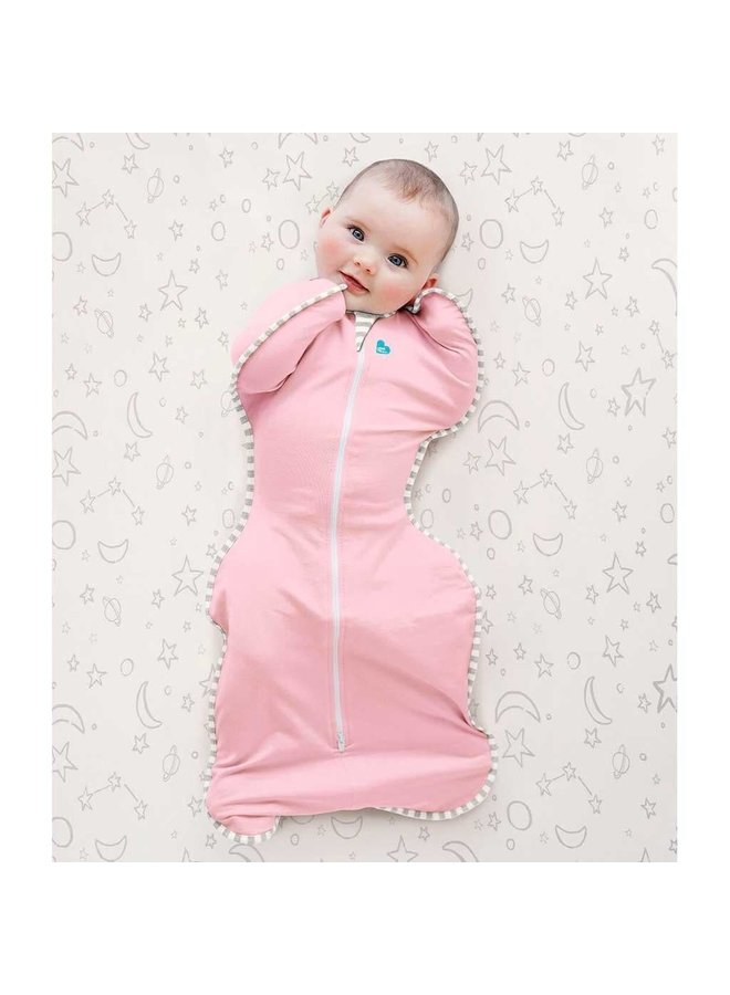 Swaddle Up inbakerslaapzak original 1.0 TOG - Roze - Love to Dream